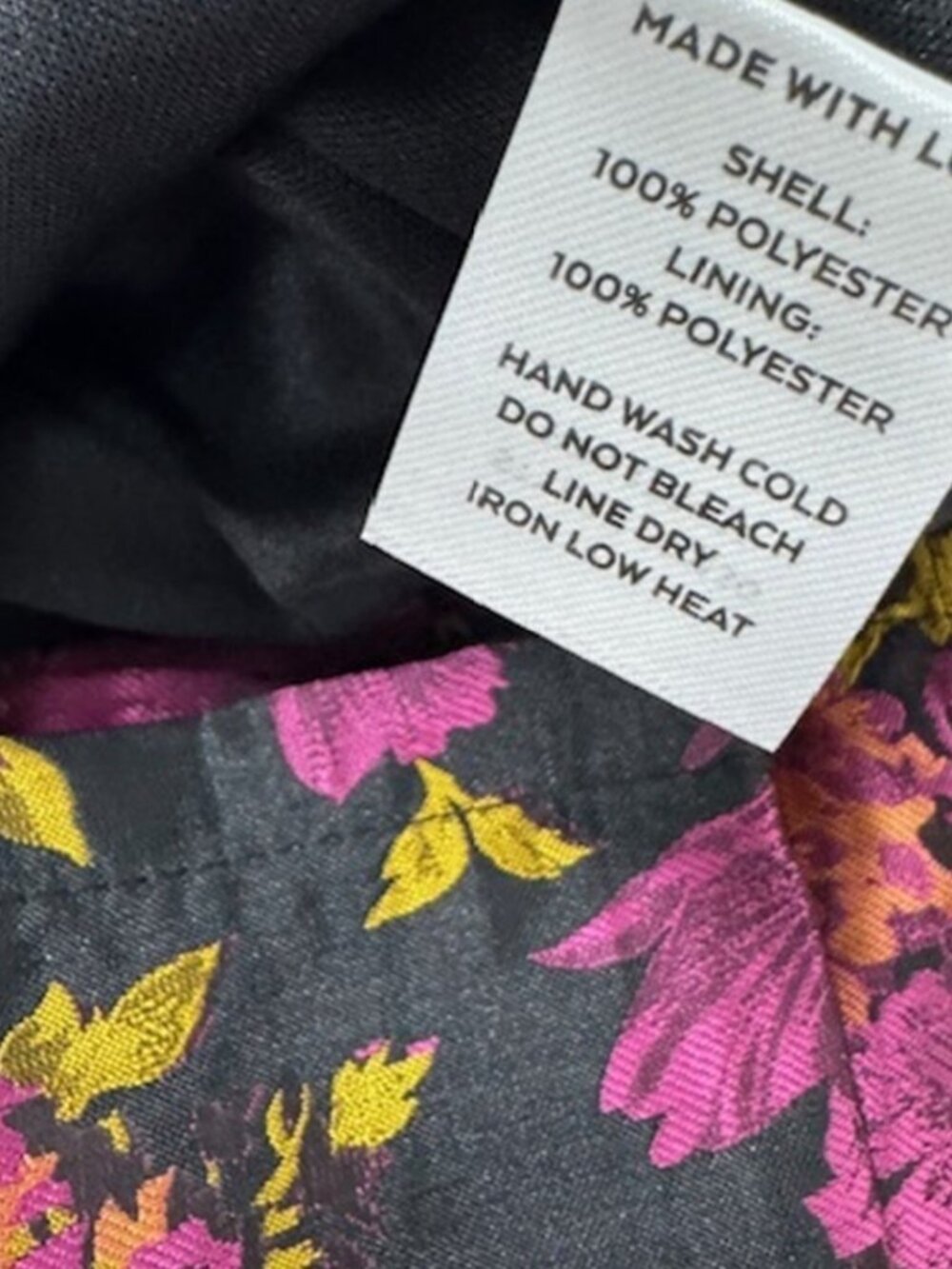 Lulus Simply Spectacular Black Floral Jacquard Lace-Up Mini Dress NWT - Picture 8 of 9